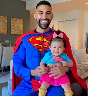 Dhar Mann Instagram - Super Mann and Super Baby 💪🏽❤️