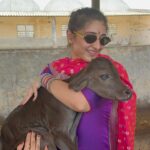 Dhvani Bhanushali Instagram - Visited the first hospital in our Bhavanipur Kutch with my dadu made by him in loving Memory of my dadi ❤️ Held a baby calf❤️ thousands of them rescued and taken care of Spent such quality time with my whole family ❤️ Also, A very Happy Ramnavmi 🙏