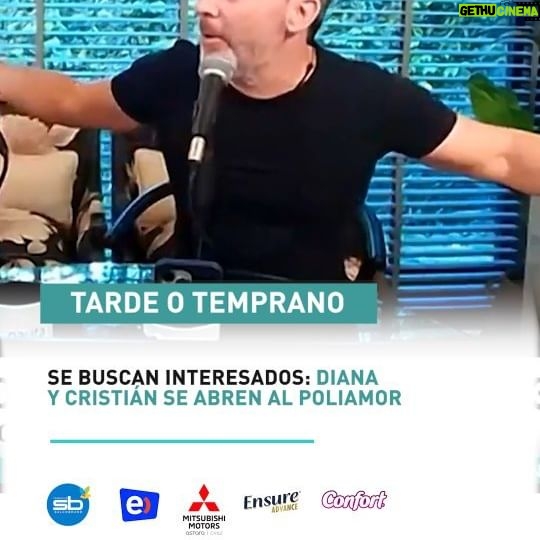 Diana Bolocco Instagram - En #TardeOtemprano, @dianaboloccof y @cristiansancheztv reflexionaron sobre el poliamor y las ventajas que ello conllevaría. Sintoniza Radio Pauta en la 100.5 📻 y Pauta.cl 🌐 de lunes a viernes desde las 17:00 hasta las 18:00 hrs. @salcobrandcl @mitsubishicl @entel @ensurechile @papel.confort