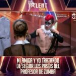 Diana Bolocco Instagram - Hay que darlo todo en la clase, aunque la coreografía sea algo extraña 🤣 Disfruta #GotTalentCHV de domingo a miércoles a las 22:30 hrs. ✨