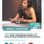 Diana Bolocco Instagram – En #TardeOtemprano, @dianaboloccof y @crissancheztv reaccionaron a las fotos en traje de baño del alcalde de Maipú.

Sintoniza Radio Pauta en la 100.5 📻 y Pauta.cl 🌐 de lunes a viernes desde las 17:00 hasta las 18:00 hrs.

@salcobrandcl @entel @ensurechile @universalplus @sopravalchile
