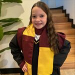Diana Bolocco Instagram - Mi maravillosa Hermione Granger lista para celebrar la semana del libro. Magia pura mi niña….. ❤️❤️❤️❤️