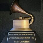 Diana Ross Instagram - Thank you so much to Mary Wilson, Florence Ballard, Cindy Birdsong, and their families. Thank you to the @recordingacademy for this honor. I treasure this gift. #dianaross #thesupremes #grammys #lifetimeachievementaward