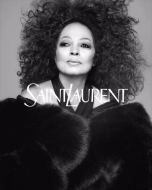 Diana Ross Instagram - Thank you @ysl, @anthonyvaccarello,  @davidsimsofficial and @emmanueltomasini.