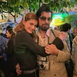 Diana Silvers Instagram - the man the myth the legend! managed to get @myleshendrik in FRONt of the camera. 🥳 and @stellamccartney really knows how to throw a freakin party 🕺🪩