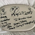 Diana Silvers Instagram - a homemade gift for grandpa. i miss him very much. i have no memory making this but it’s got my signature so it must have been me 🦉