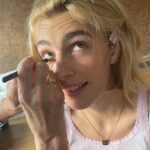 Diana Silvers Instagram – Oh yeah i’m blonde! Merci @chanelofficial for having me at the Tribeca dinner 🖤 @tribeca