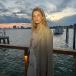 Diana Silvers Instagram – Got caught in some florida rain 🪼 Thank you for having me @ralphlauren for a night I will not forget 🌧️🩵