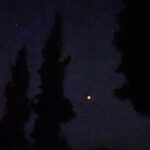 Diana Silvers Instagram - Total lunar eclipse in Morocco 🌌