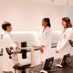 Diana Silvers Instagram - Became a scientist (nbd) during my first visit to the #CPBLaboratory, and got to meet @cledepeaubeaute's CTO, Mr. Kiyoshi-Sato, who not only took us on a special lab tour (through all the top-secret areas!) but answered all our questions on all things relating to #thescienceofskinintelligence 🔬 Also love how smart I look in a lab coat… 😗