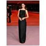 Diana Silvers Instagram - Must keep dress unwrinkled for carpet!! What an incredible, inspiring and humbling room to be in…Thank you for having me @theacademy @academymuseum 🕸️🌀✨ @prada @taylor__mcneill @officialdanilohair @lilly_keys