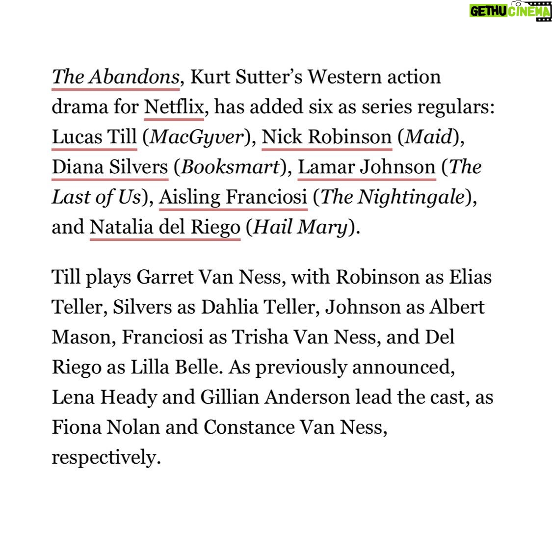 Diana Silvers Instagram - We are heading west! 🤠 So excited and grateful 🥳 @sutterink @netflix