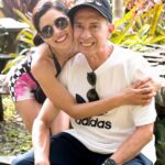 Diane Guerrero Instagram - A year ago today my papa ascended to his 3rd life in the heavens to be with all of our angels. Not a day goes by that I don’t feel your protection and guidance. Even your departure some how seems like something that happened for you to teach me and prepare me for whatever wonderful life is ahead. Thank you for being the best papi ever! Thank you for the gifts you bestowed on me. I am who I am because you loved me truly. ForEver and Ever. P.S. Penny says arrf! Miss you Grampa 🐾 even tho I see you all the time arrf! ❤️💜🌞🧃👀🧚🏽🐶👴🌈🌙🤓 To @nataliacolonia_ 📷 my love thank you for these photos ❤️