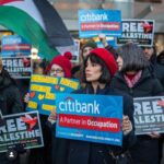 Diane Guerrero Instagram – We were out hundreds strong at @citi HQ in NYC. No business as usual for financial partners in genocide. Keep divesting! Keep the pressure. The erasure of our Palestinian siblings has to stop. We need a CeaseFire Now! End to APARTHEID and the occupation.