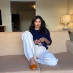 Diane Guerrero Instagram - Trees are green and the air is sweet ah The good earth is swinging underneath my feet ah I’ll point my feet down that freedom line. Walking that line I’m feeling fine yeah ! @itsamandalim @jey_ventura @mashyourhair