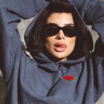 Diane Guerrero Instagram - With my whole heart free P@lestine. A note from the photographer Natalia Colonia: These photos were made with pure love and rage 🍉 MUA/hair: @tatiotmakeup Style: @tamyidrobo Hoodie: @watermelonism