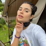Diane Guerrero Instagram - Yoshi in COlombia. Scarf by @urbannativeera @glampinglesetoiles