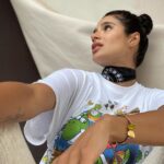 Diane Guerrero Instagram - Yoshi in COlombia. Scarf by @urbannativeera @glampinglesetoiles