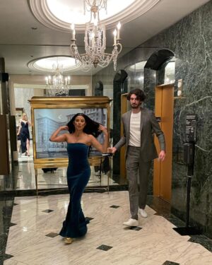 Diane Guerrero Instagram - Magical to spend this incredibly important night with my loved ones. 

Thank you to everyone who helped this dream come true. 😭♥️😊