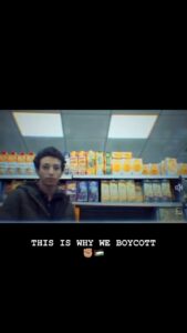 Diane Guerrero Instagram - THIS IS WHY WE BOYCOTT ‼️✊🏽🇵🇸🔥 @sairarao “Without a doubt, the most brilliant media I have ever seen underscoring the absolute effectiveness of BOYCOTT and absolute horror of what Palestinians are experiencing because we are addicted to nonsense like Pepsi. Thank you to Mohammed Alnaas for creating this work of art. You can find him at @alnaas___ 🔥 Please share this video. SO IMPORTANT 🙏🏽 Boycott Boycott Boycott 🇵🇸🇵🇸🇵🇸🇵🇸”