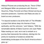 Diane Guerrero Instagram - We’re making a movie and I’m doing it with an incredible group of people. Thank you @carolapaiz @chavaina @hideoutpictures for this opportunity to play. #thewhistler 👁️ Photo credit: @nm_martinez