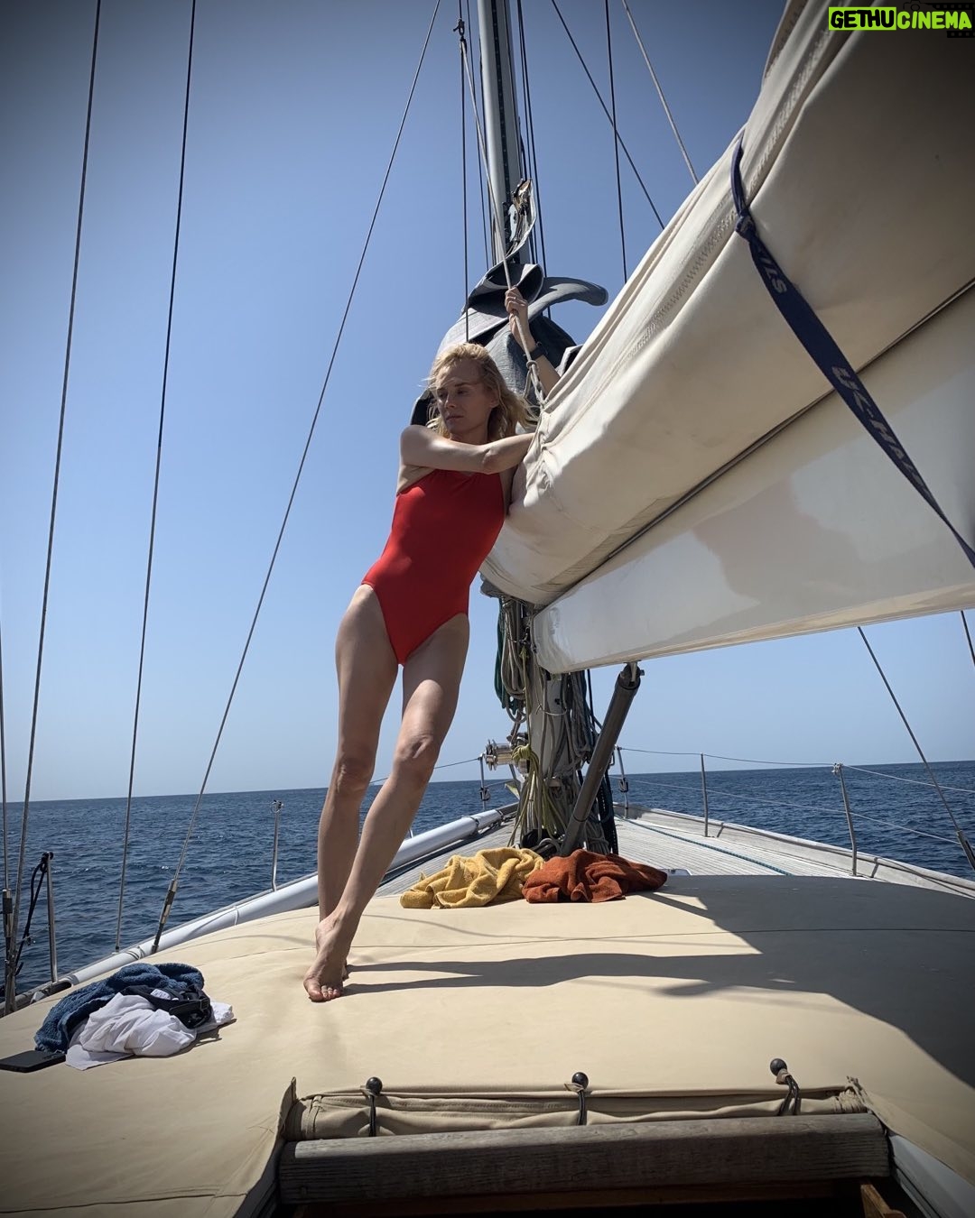 Diane Kruger - 22.1K Likes - Filming « Visions » in the south of France June ‘22