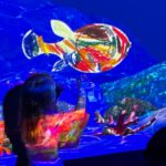 Diane Kruger Instagram - The coolest immersive art installation for children (and grown ups) where they see their art work in action @lebonmarcherivegauche 🌈