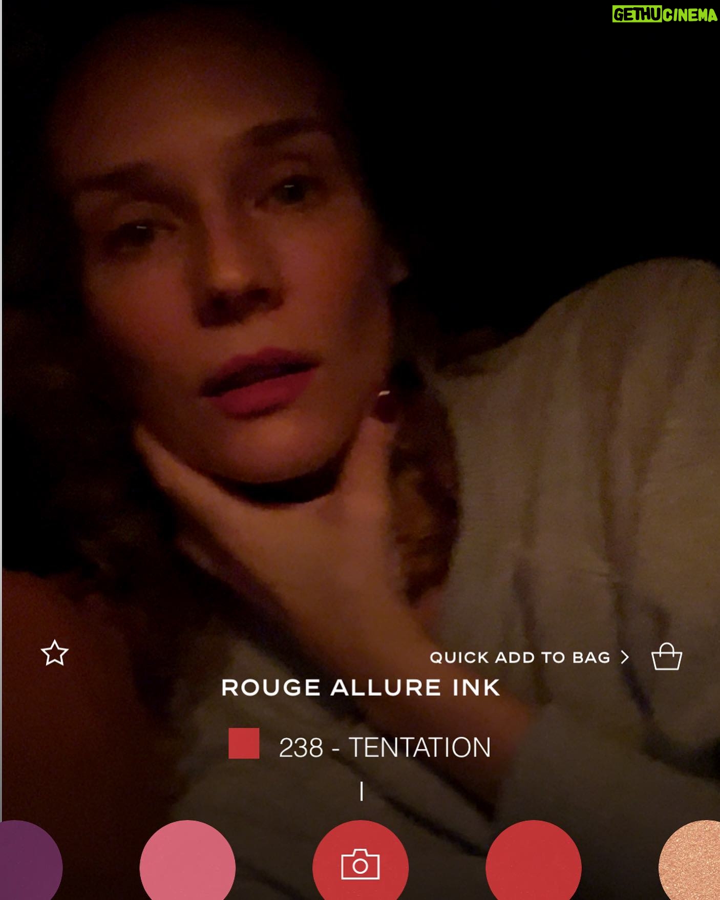 Diane Kruger Instagram - Late night lipstick shopping 😱 @welovecoco