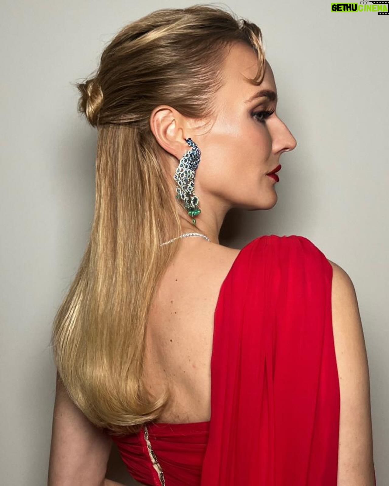 Diane Kruger - 39.6K Likes - Thank you for the Diwali glam by @prabalgurung @daniellepriano and last but not least @chopard for the fabulous, most perfect jewelry 🌈
