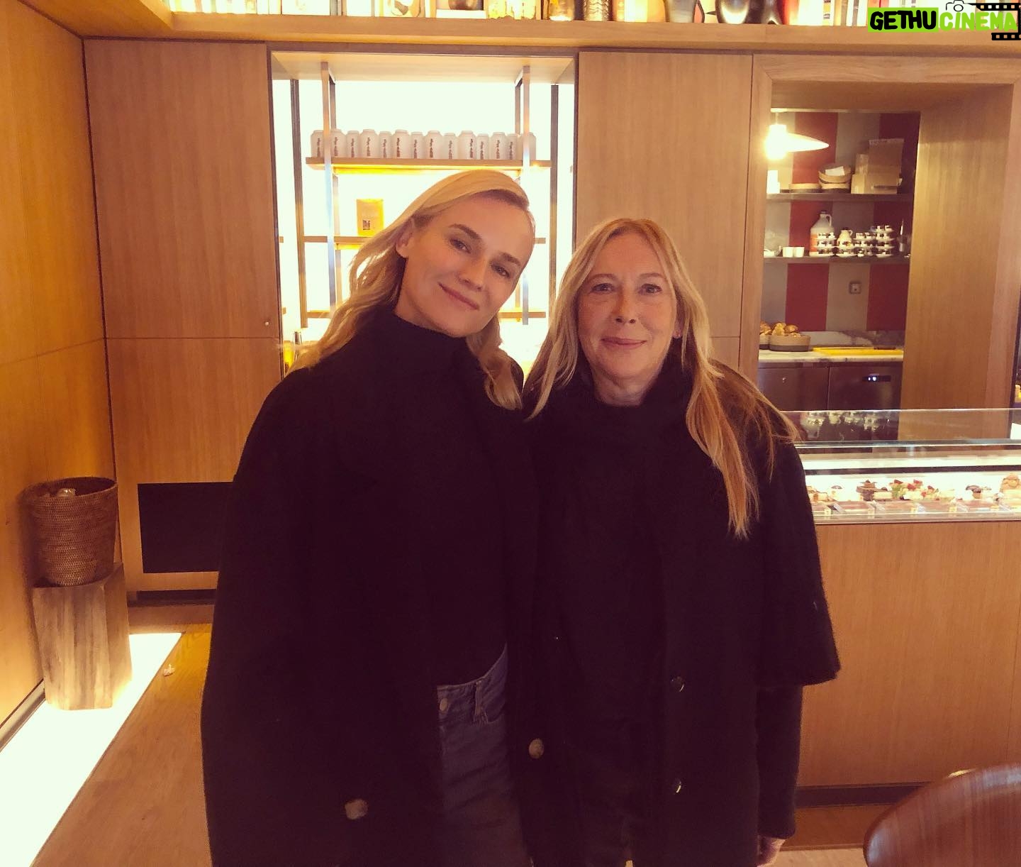 Diane Kruger Instagram - With my sister from another mister today filming for Canal #RomySchneiderforever