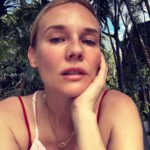 Diane Kruger Instagram – Not sure what it is about about Costa Rican light or why I’m blurry in this pic, but it’s dreamy here people 🌈