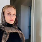 Diane Kruger Instagram – J’adore 🥰 Merci @ruslanbaginskiy_hats ❤️❤️