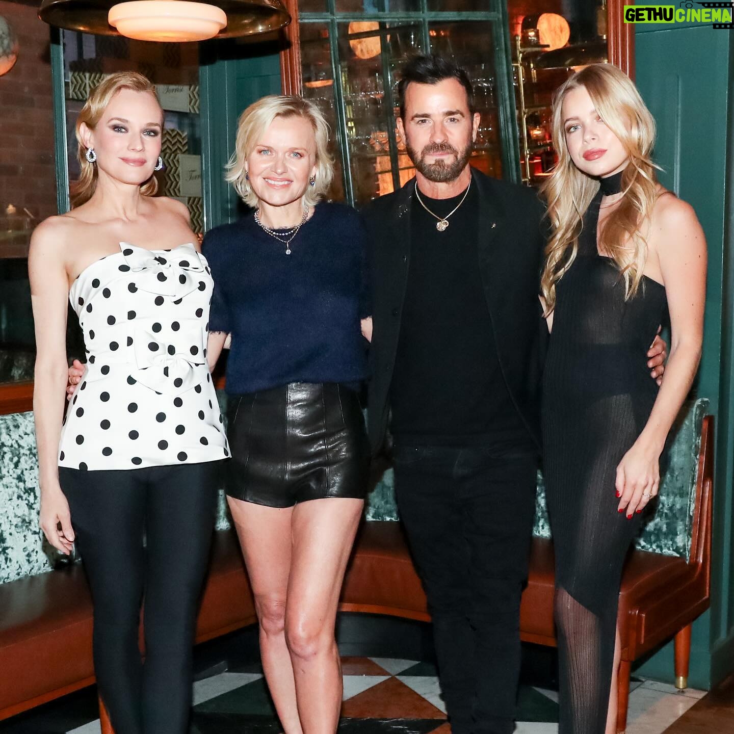 Diane Kruger Instagram - A beautiful evening with friends celebrating @drbarbarasturm ❤️ @cjb_ny @anthonycampbellhair @mcarfrae