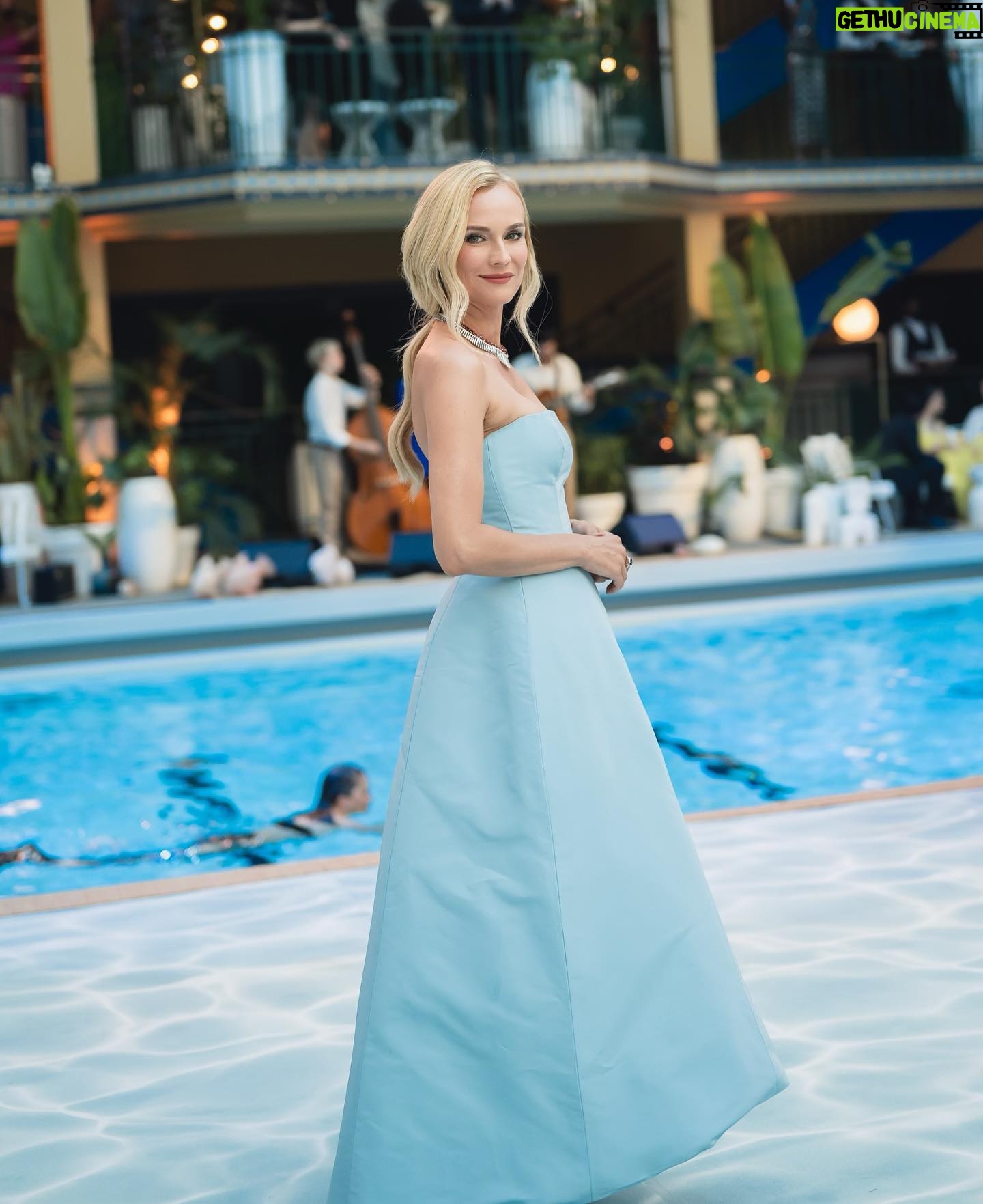 Diane Kruger - 42.1K Likes - Merci @hungvanngo @daniellepriano @karlawelchstylist @moniquelhuillier @jimmychoo @chaumetofficial