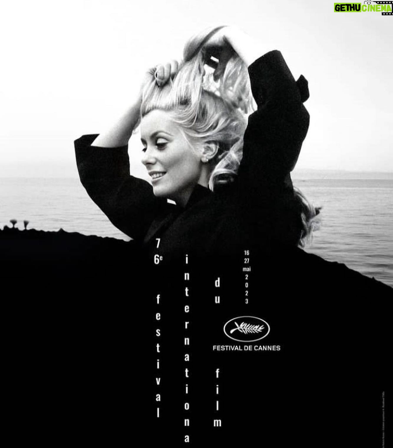 Diane Kruger Instagram - Wow !!! Quelle belle affiche ❤️❤️❤️ #deneuveforever @festivaldecannes