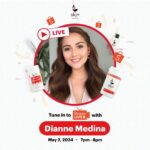 Diane Medina Instagram – Hello Shopee Fam! See you on my Shopee Live today May 2, 7pm-8pm! Live din tayo dito sa IG ko diane_medina kaya make sure to follow me to get notified!

Shopee link: https://shopee.ph/ShopeeLiveWithDianneMedina

See you!!! @skjncollagen