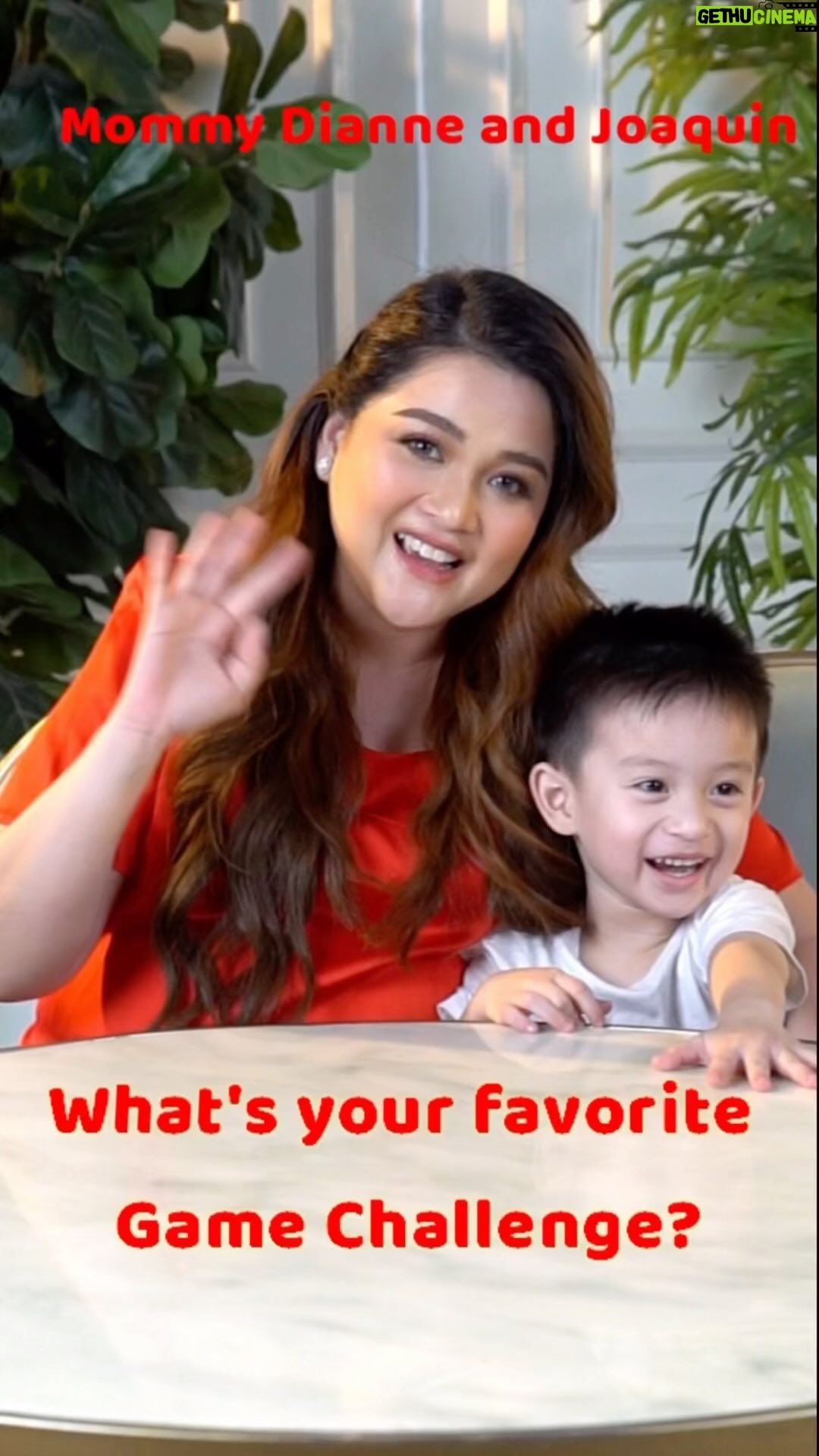 Diane Medina Instagram - What’s Your Favorite Game Challenge with Joaquin ❤️ Ang sarap talaga makipag-bonding kay Joaquin! Especially pag napapasaya ko siya with his favorites! Walang katulad ang Jolly Spaghetti kasi for him ito ang meatiest, cheesiest plus sweet sarap na favorite niya talaga! Hindi niya talaga matago ang “Ngiting Jolly Spaghetti!” pag nilabas ko na ang Jolly Spaghetti! 🍝 @jollibee #JollySpaghetti #NgitingJollySpaghetti
