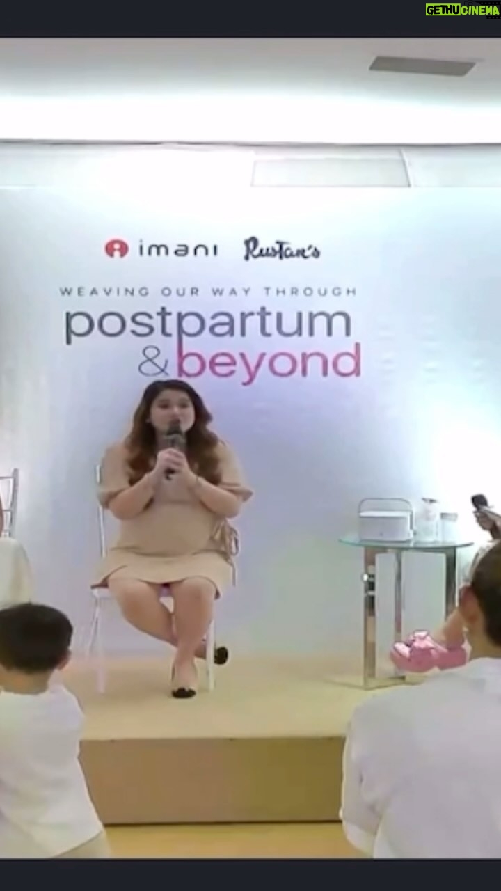 Diane Medina Instagram - Guest Celebrity Speaker for @imani.philippines x @rustanskids Mommy Discussion about Breastfeeding in celebration of Rustan’s Mom and Baby Fair Campaign 😍 Thank you @imani.philippines for choosing and trusting me to share my breastfeeding journey and for helping me also prepare for my 2nd pregnancy. Thank you Ms @karensarte 😘 #Work #GuestCelebritySpeaker