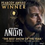Diego Luna Instagram - Thanks for this 🏆 @PeabodyAwards !!! What a privilege to be part of this show and this wonderful team. Felicidades a todxs!!!! #Andor
