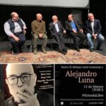 Diego Luna Instagram - Gracias a @TeatroElMilagro por el emotivo homenaje que le hicieron a mi padre. Festejar su trabajo y legado, rodeados de tanta familia de teatro resultó hermoso. Nada como ser hijo de este hombre maravilloso y festejar su talento de forma tan amorosa. ¡Felicidades papá!