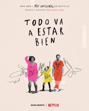 Diego Luna Instagram - Que pinches nervios, 10 días, que ganas de que ya la vean, saber que opinan y que pasemos de la incertidumbre a la certeza. Aquí les comparto otro arte de nuestra serie Todo va a estar bien!!