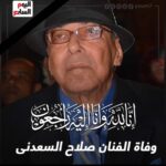 Dina El Sherbiny Instagram - إن لله وإن اليه راجعون..فقدنا اليوم الفنان الكبير أستاذنا كلنا الفنان صلاح السعدنى..البقاء لله💔 ربنا يرحمه ويغفرله يارب ربنا يصبرك يا احمد..أسألكم الفاتحه والدعاء