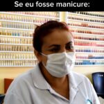 Dinah Moraes Instagram - Se eu fosse manicure! #humor