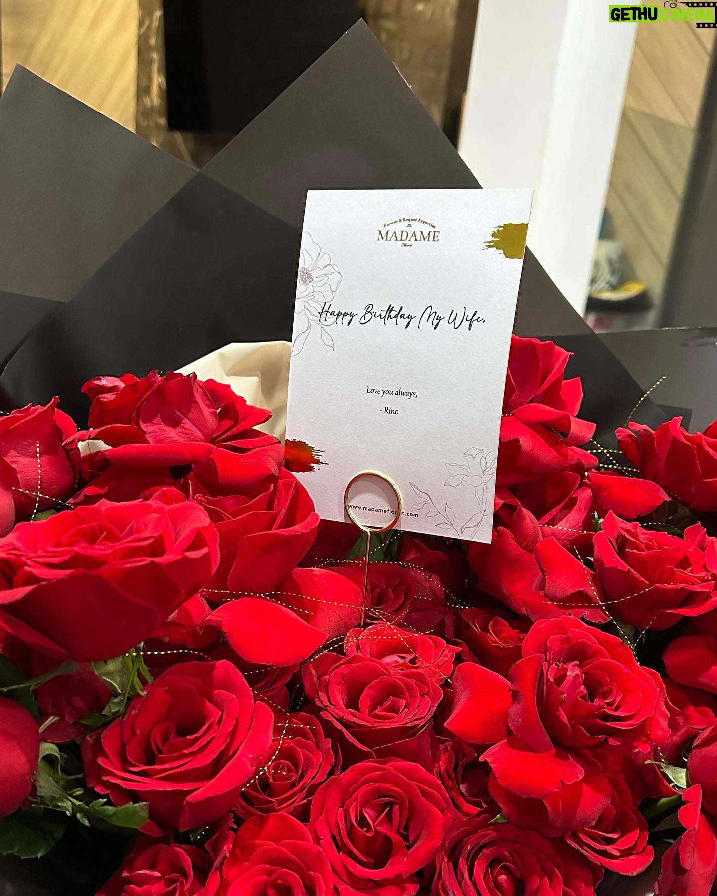 Dita Fakhrana Instagram - You. Me. Us. I love what we started, what we have continued to build, and knowing that you’re the one i get to grow old with 🌹❤️ Thank you for loving me that much bibi 🥹