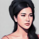 Dita Fakhrana Instagram - Me Versi AI 😎 wht d u think?