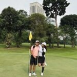 Dita Fakhrana Instagram - We’re team titleist x @footjoy.indonesia 🫶🏼 Sundate 🩵