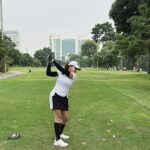 Dita Fakhrana Instagram - We’re team titleist x @footjoy.indonesia 🫶🏼 Sundate 🩵