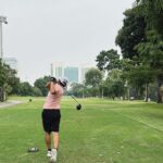 Dita Fakhrana Instagram - We’re team titleist x @footjoy.indonesia 🫶🏼 Sundate 🩵