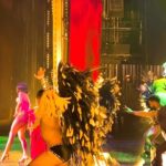 Dita Von Teese Instagram - We had a literal showstopper last night, but it turns out the only fire here is on the stage! 🔥 🌟 Go #ditalasvegas dancers! #samba