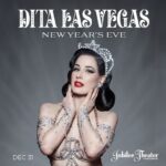 Dita Von Teese Instagram – Cheers to 2024! ✨🥂✨
Ring in the most glamorous of #midnights with us here in #LasVegas 🍾
Showtime 10:30 at The Jubilee Theater @horseshoevegas 
Go to ticketmaster.com/ditavegas or at the door 💋💋

#ditavonteese #stripteesenye #burlesque #showgirl #Glamonatrix #artoftheteese
